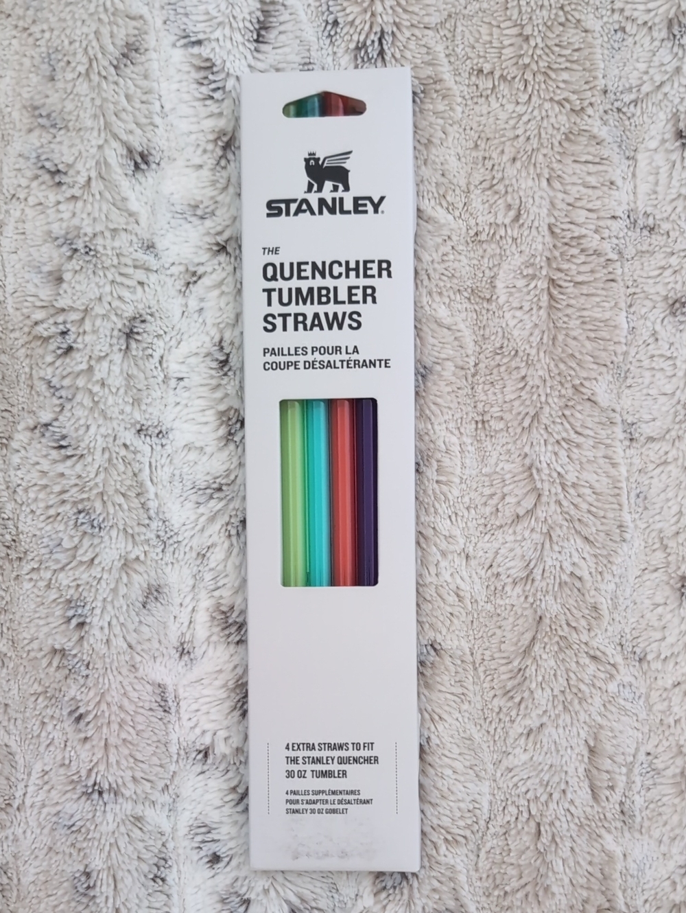 Stanley Quencher 30 oz. Travel Tumbler Straws 4-Pack